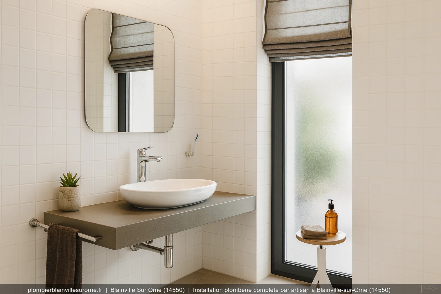 Installation plomberie complete par artisan a Blainville-sur-Orne (14550)